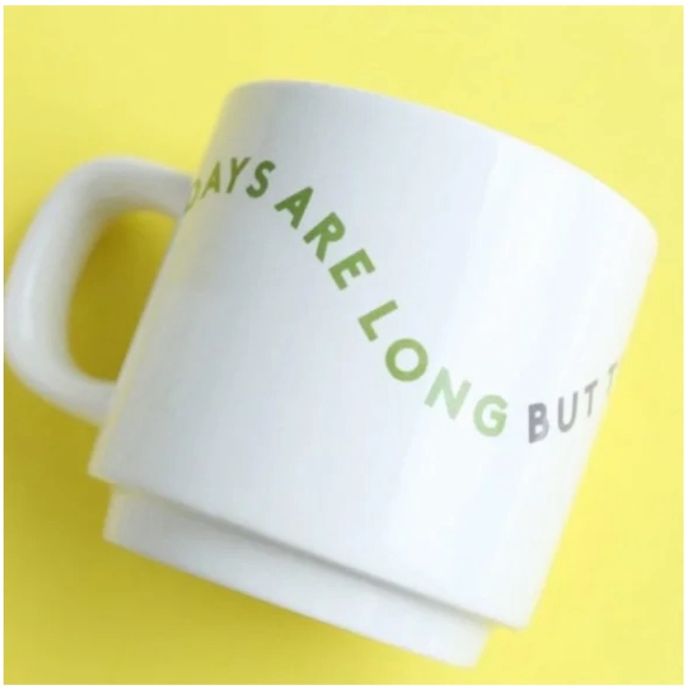 NEW Lovevery mug. The days are long but the years are short.